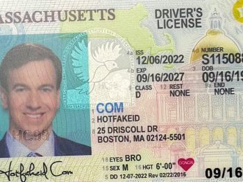 Massachusetts Fake ID